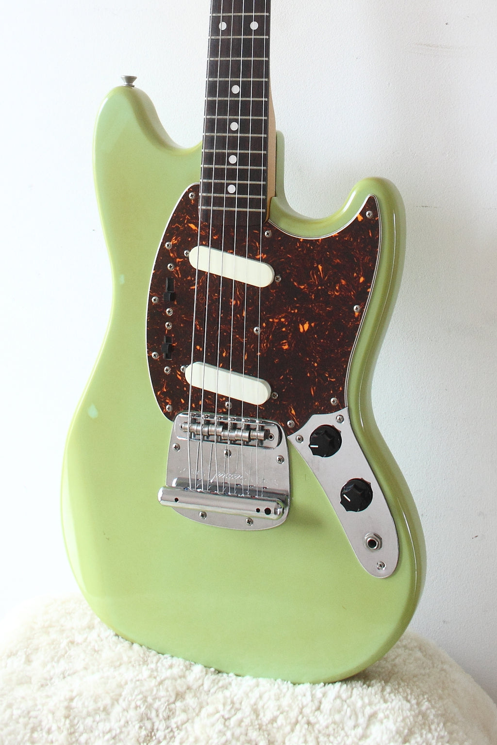 Fender Japan '69 Reissue Mustang MG69-60 Aged Surf Green 1987