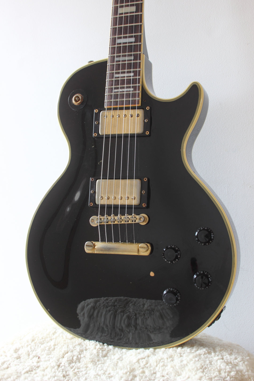 Epiphone Japan Les Paul Custom Ebony 2004