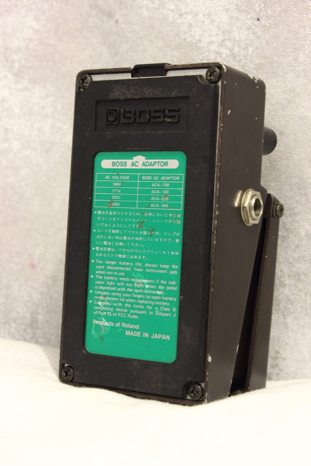 Boss BF-2B Bass Flanger Pedal MIJ 1988