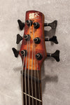 Ibanez SRMS806 6-String Multi-Scale Bass Brown Topaz Burst 2019