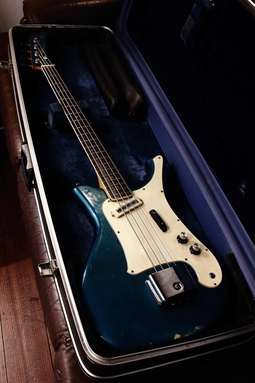 Yamaha SB2A Flying Samurai Bass Pearl Blue 1967