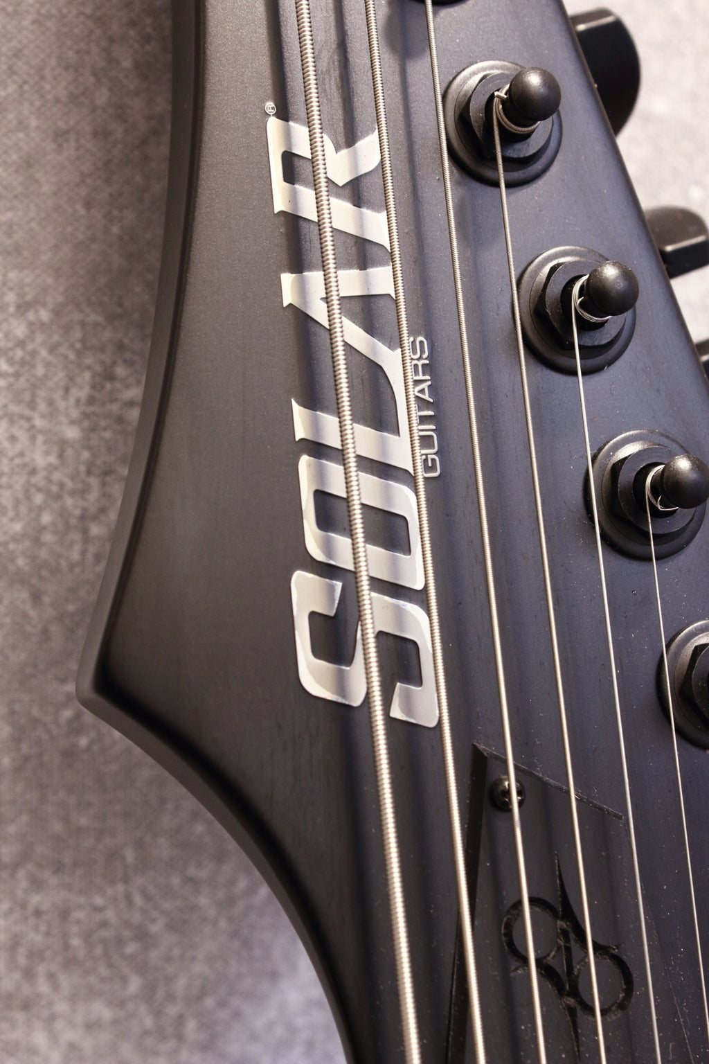 Solar Guitars V2.7C Carbon Black Matte 2020