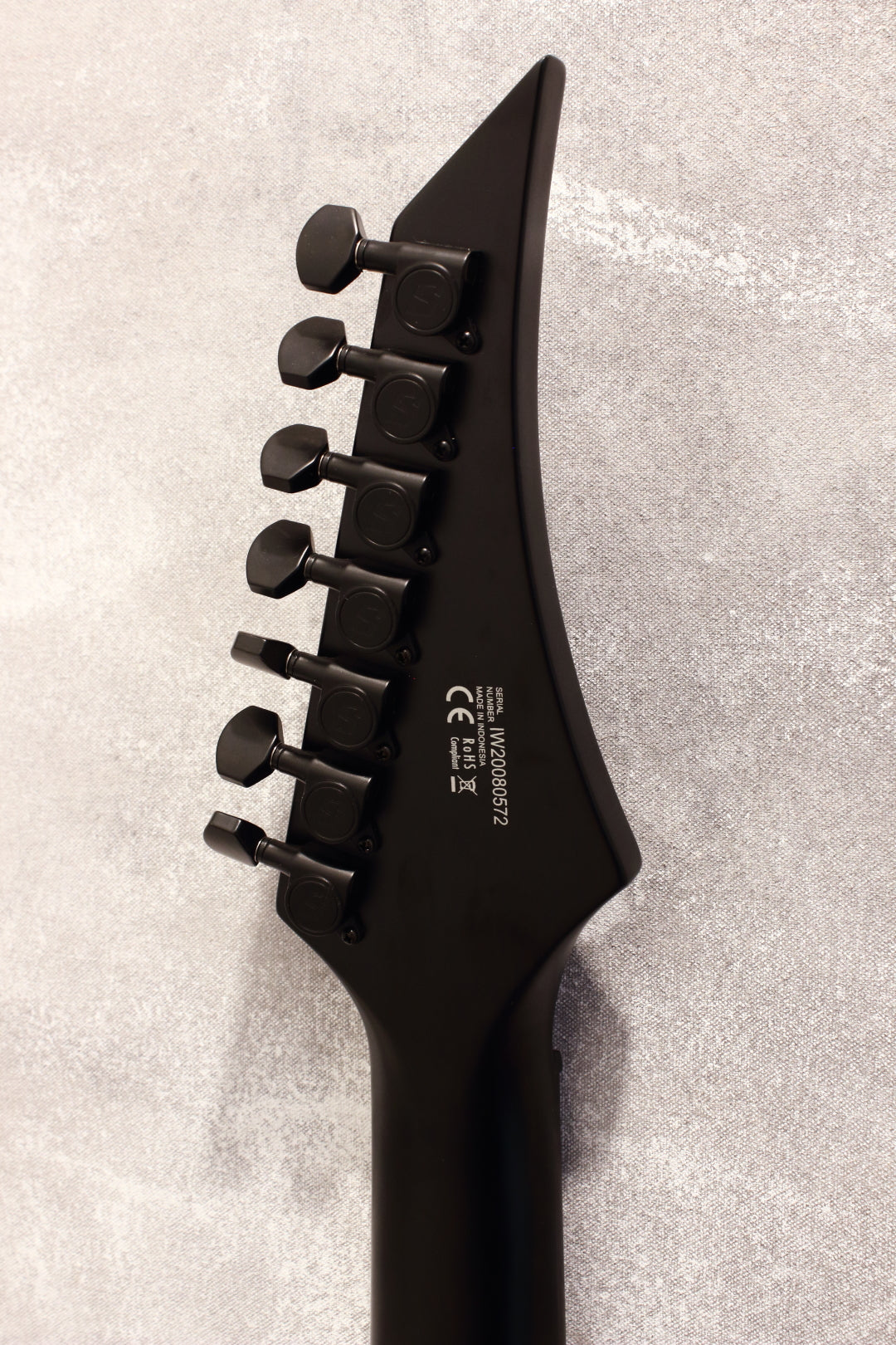 Solar Guitars V2.7C Carbon Black Matte 2020