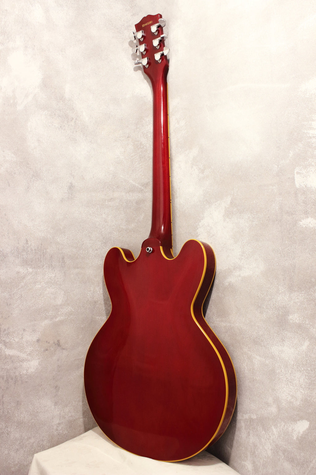 Edwards E-SA-125LTS Semi-Hollow Cherry Red 2014