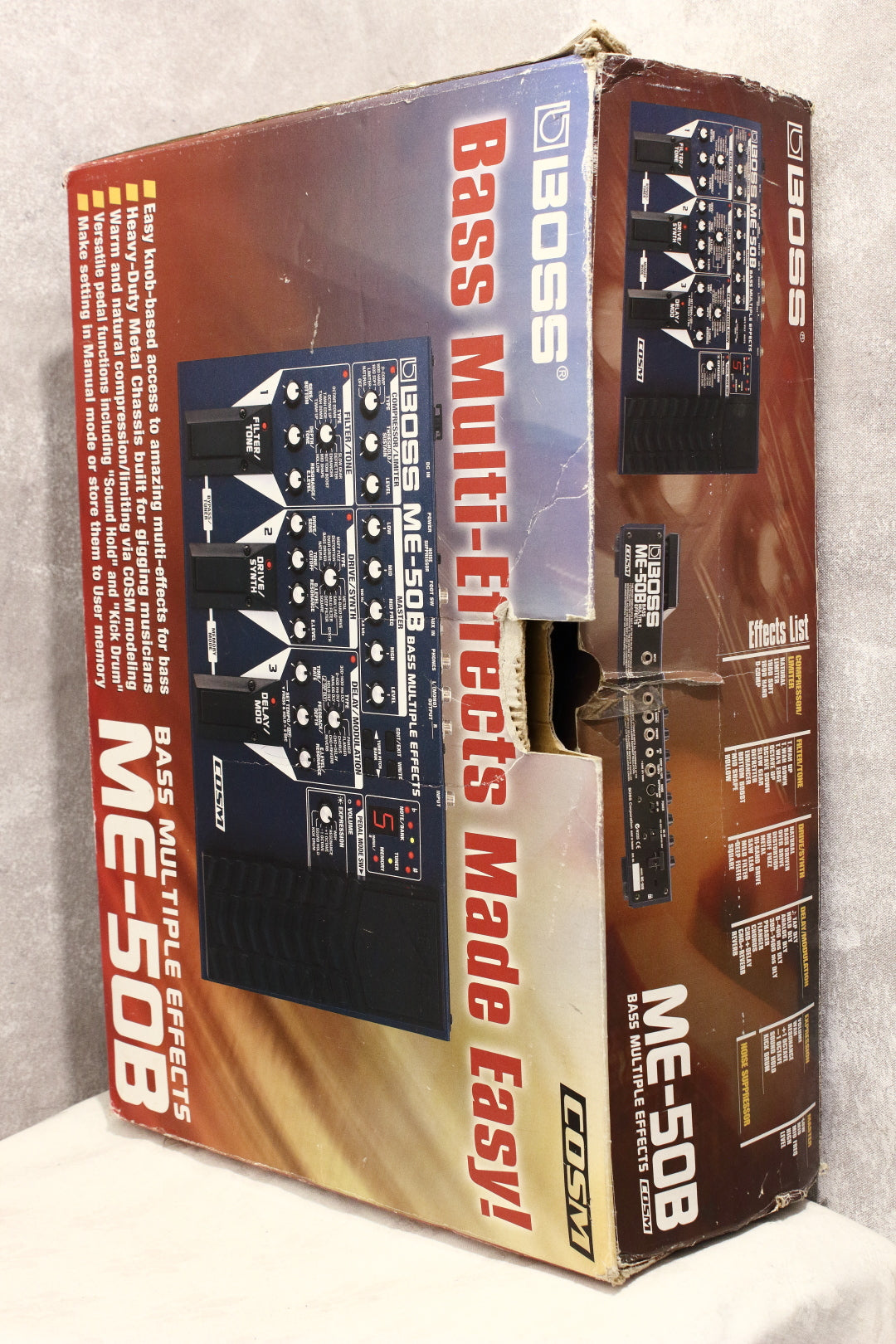 Boss ME-50B Bass Multiple Effect Pedal