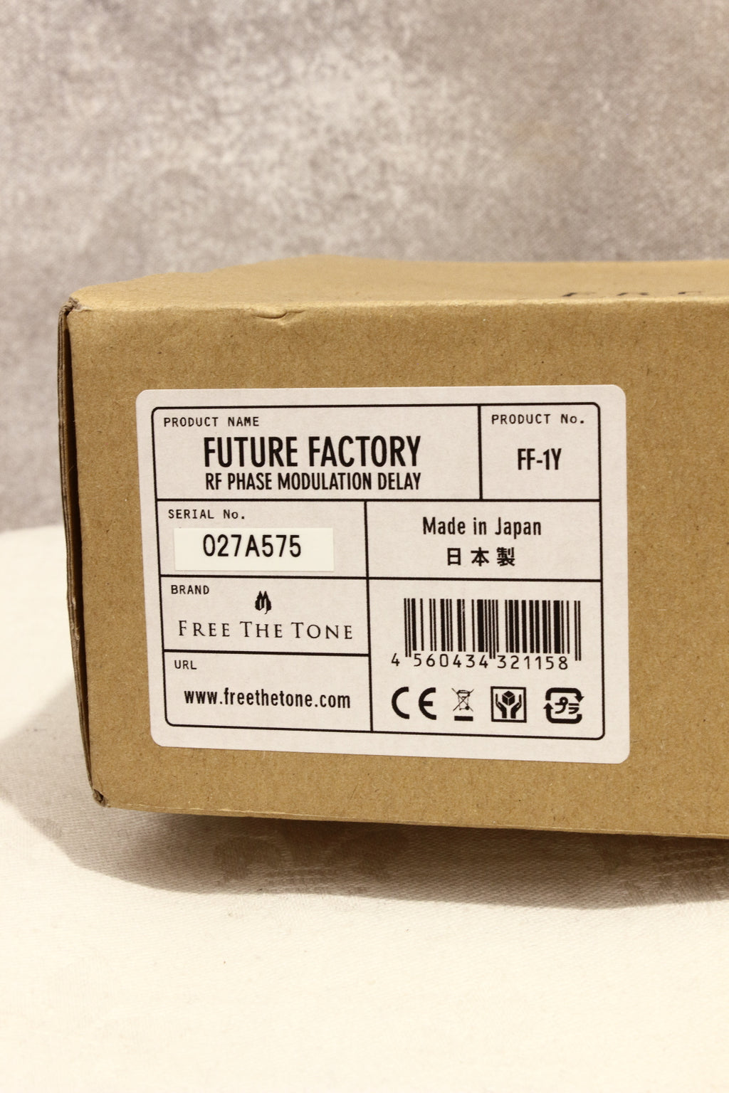 Free The Tone FF-1Y Future Factory RF Phase Modulation Delay Pedal