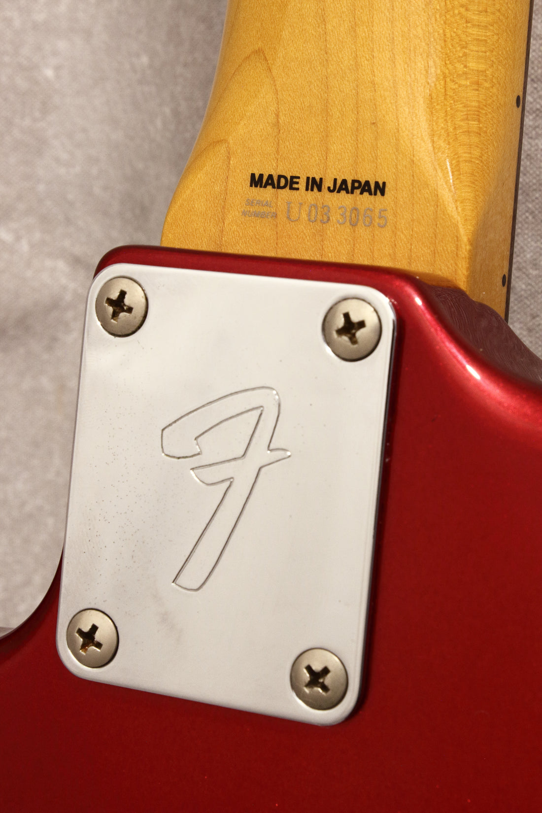 Fender Japan '69 Mustang MG69 Candy Apple Red 2010