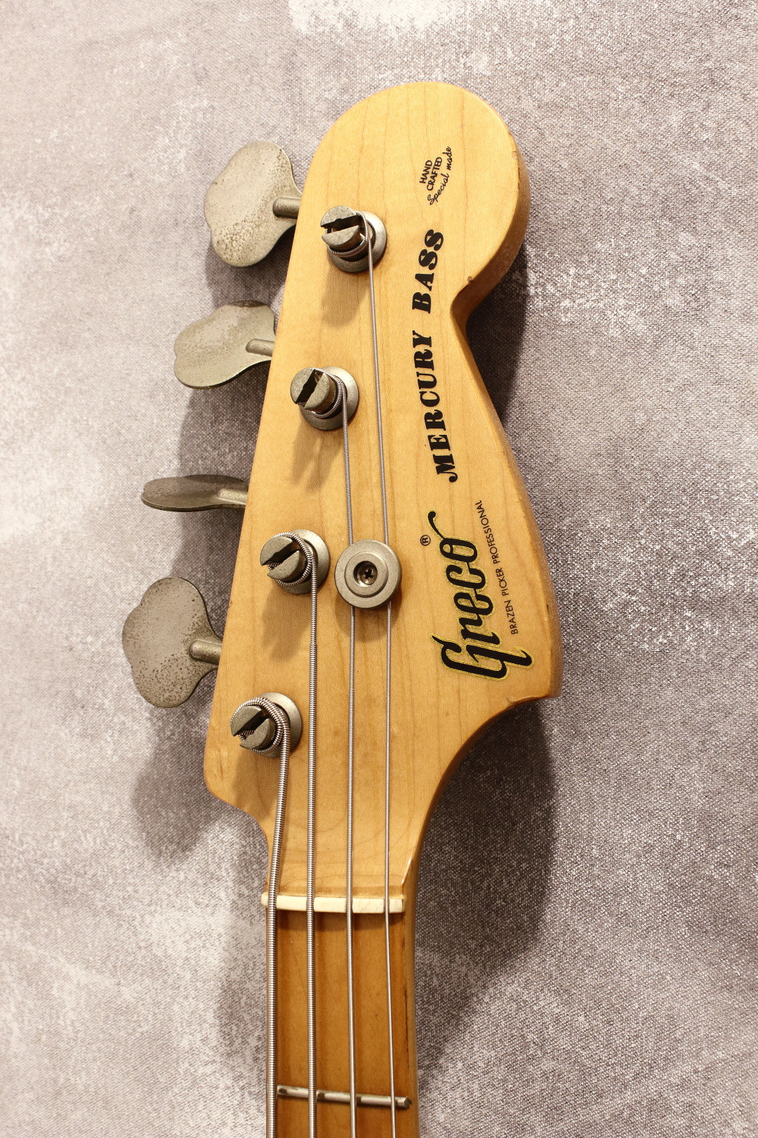 Greco PB580 Mercury Bass Sunburst 1977