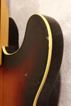 Fender Japan Acoustic Precision Bass PBAC-100 Sunburst Fretless 1991