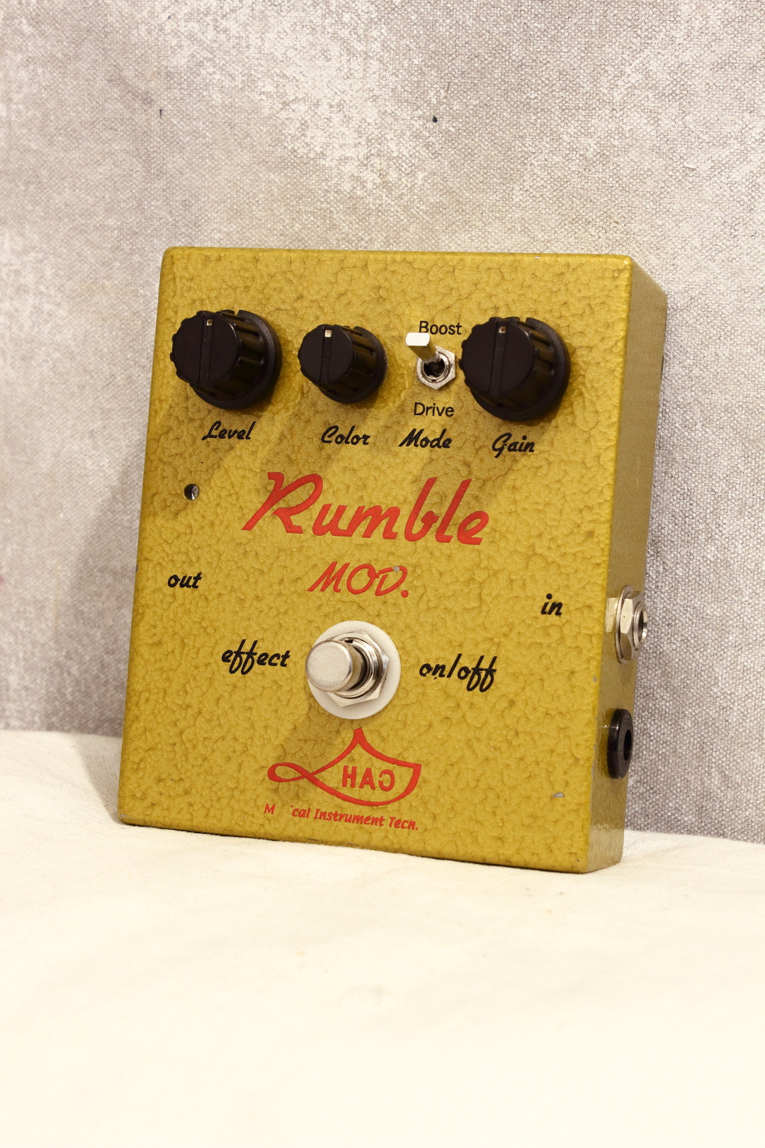 Hao Rumble Mod Overdrive Pedal