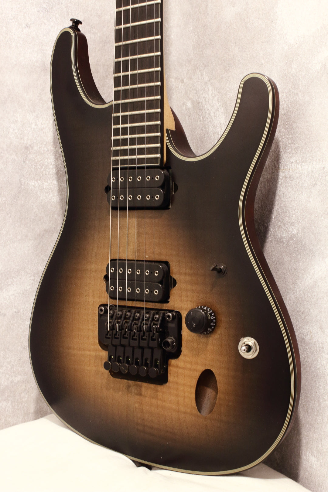 Ibanez Iron Label S-Series Six6DFM Dark Space Burst 2016