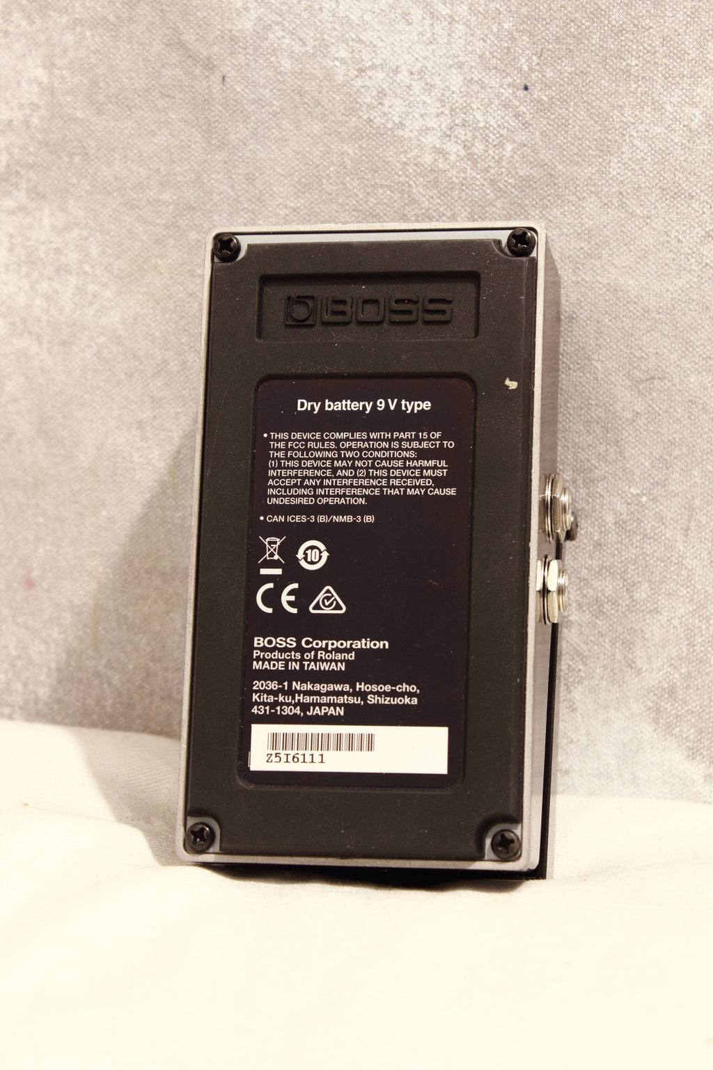 Boss RC-1 Loop Station Limited Edition Black Pedal