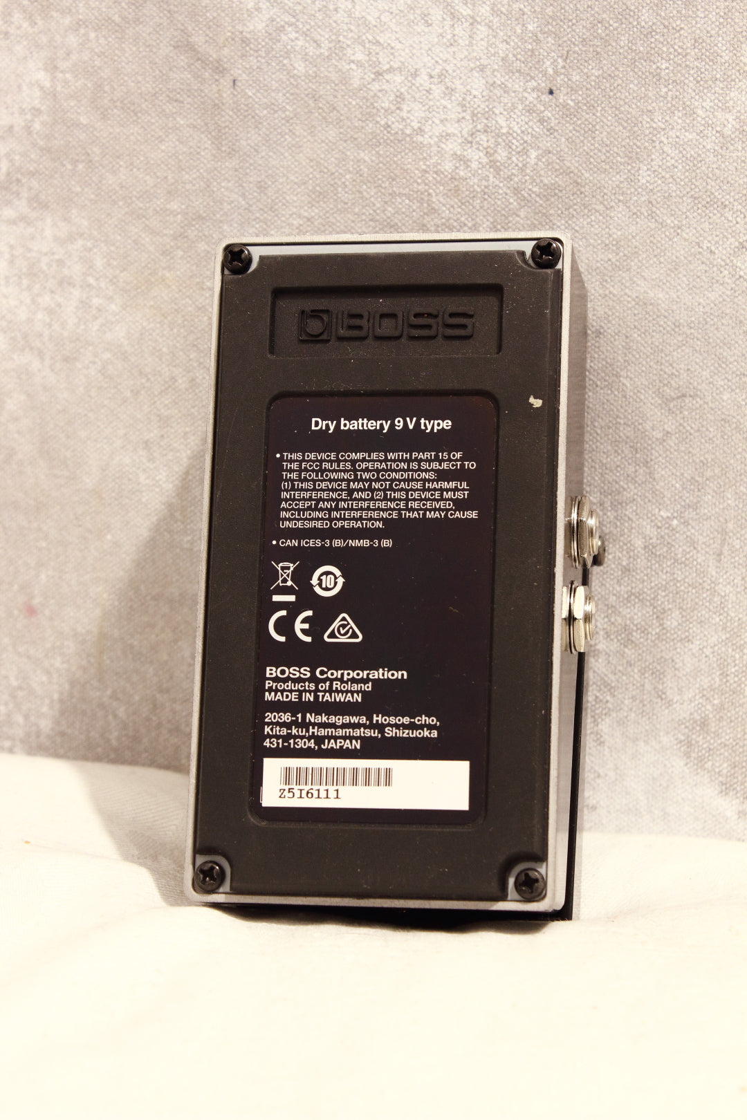 Boss RC-1 Loop Station Limited Edition Black Pedal