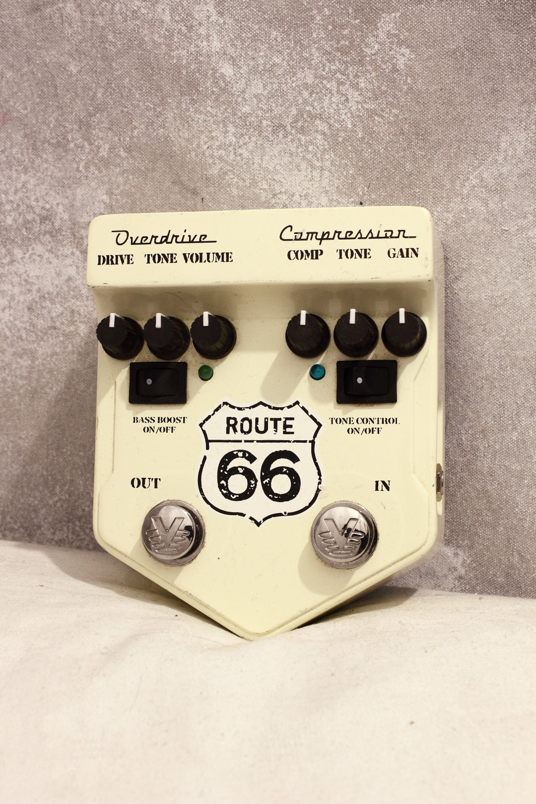 Visual Sound Route 66 Overdrive & Compression Pedal