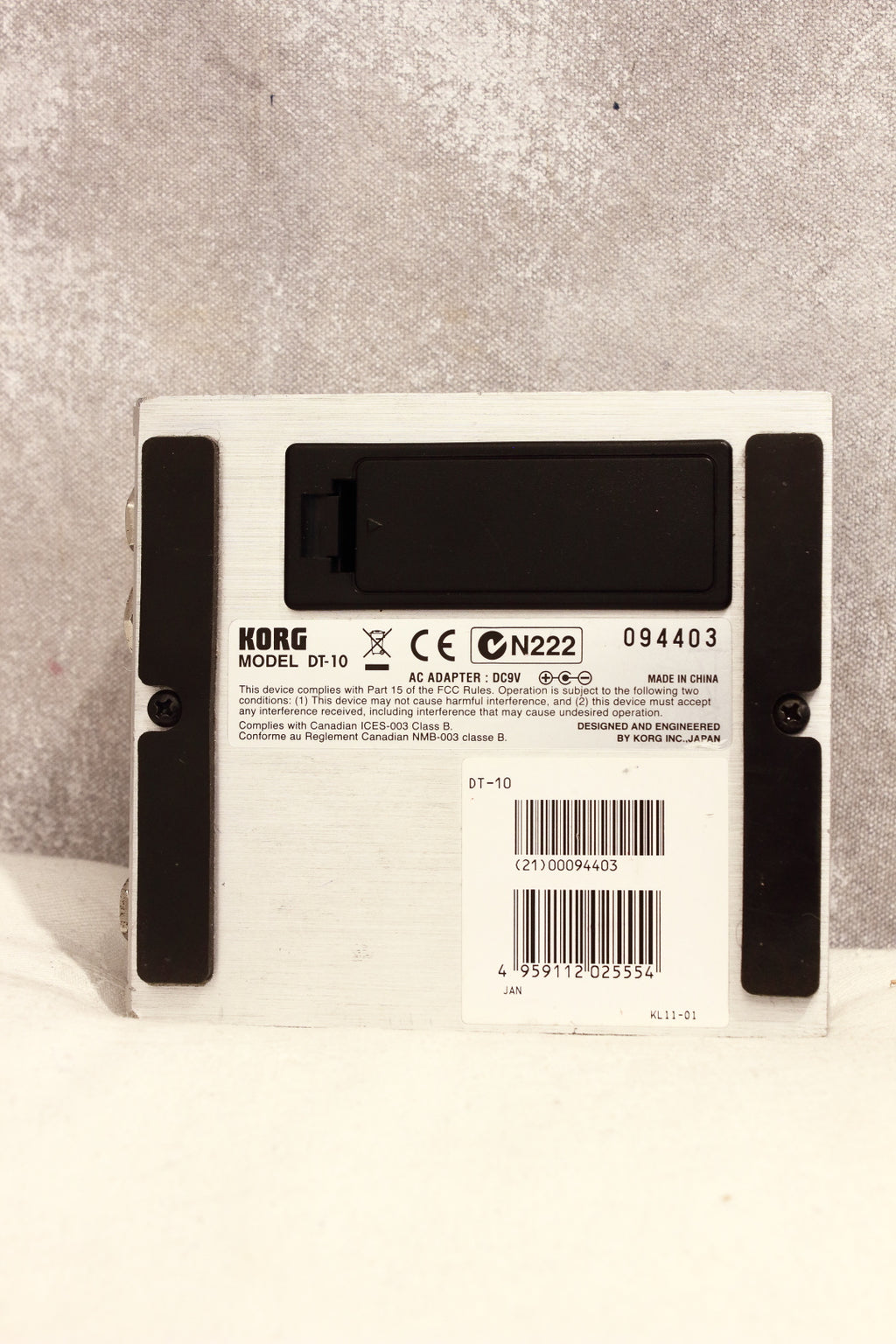 Korg DT-10 Tuner Pedal