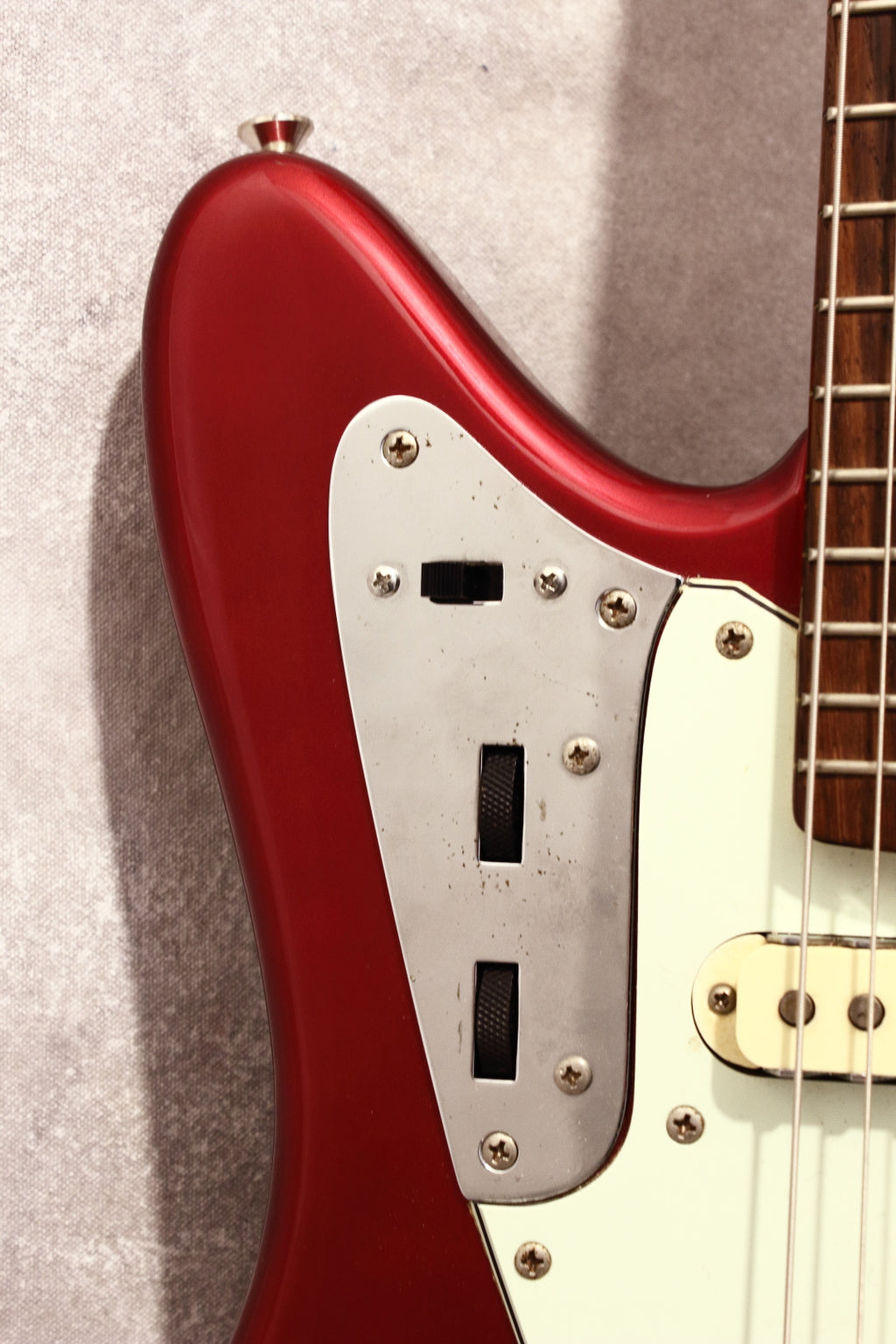 Fender Japan Jaguar JG66-85 Candy Apple Red 2000