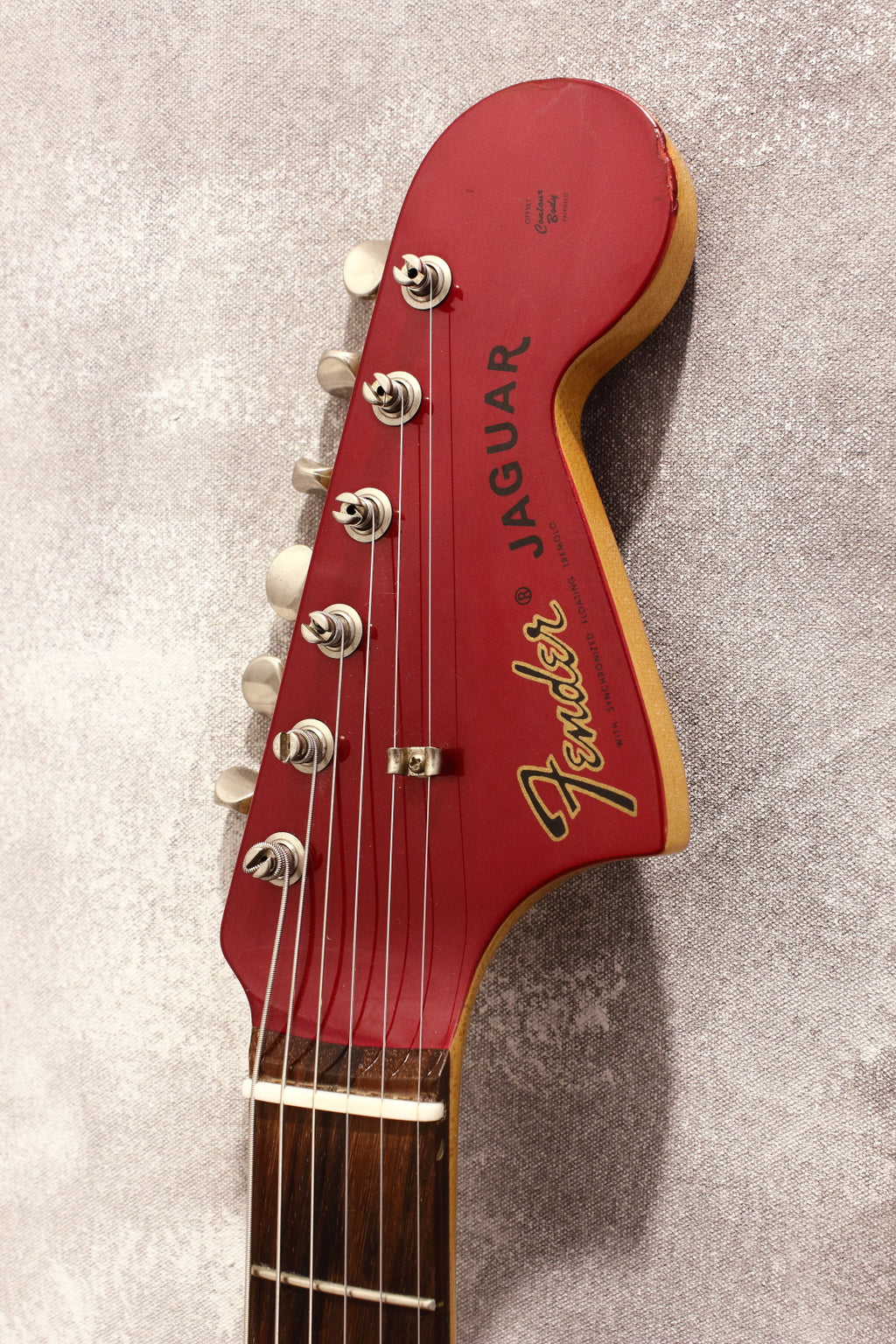 Fender Japan Jaguar JG66-85 Candy Apple Red 2000