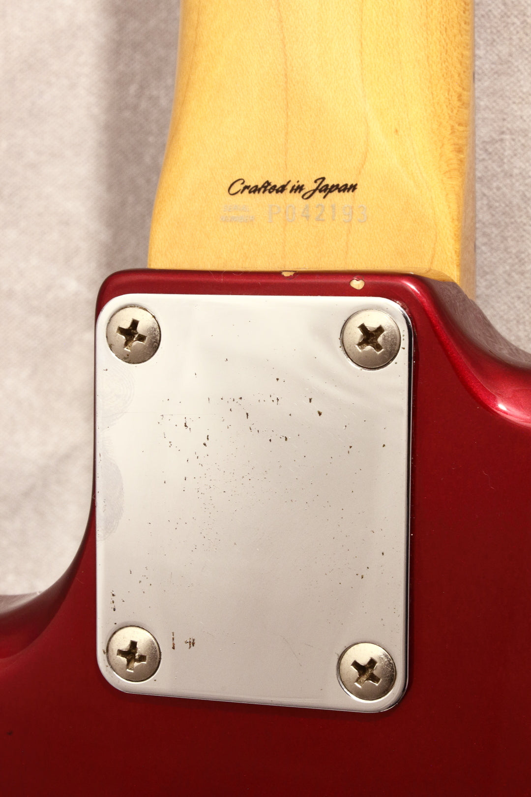 Fender Japan Jaguar JG66-85 Candy Apple Red 2000