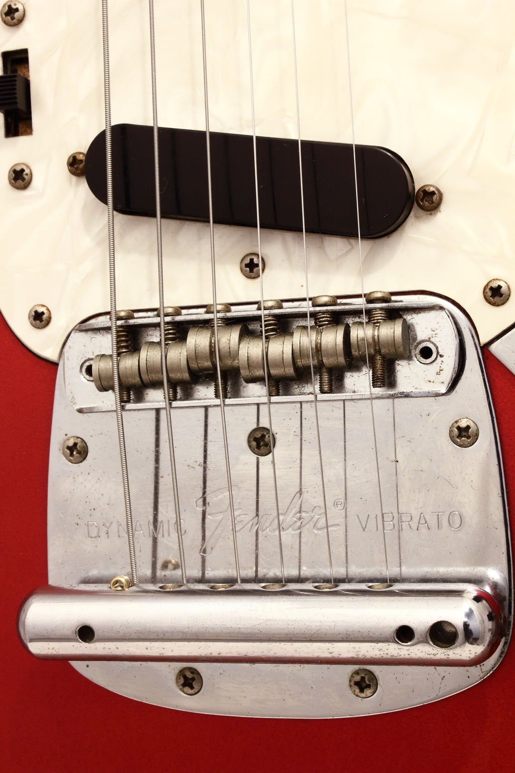 Fender Japan '66 Mustang MG66-65 Candy Apple Red 1996