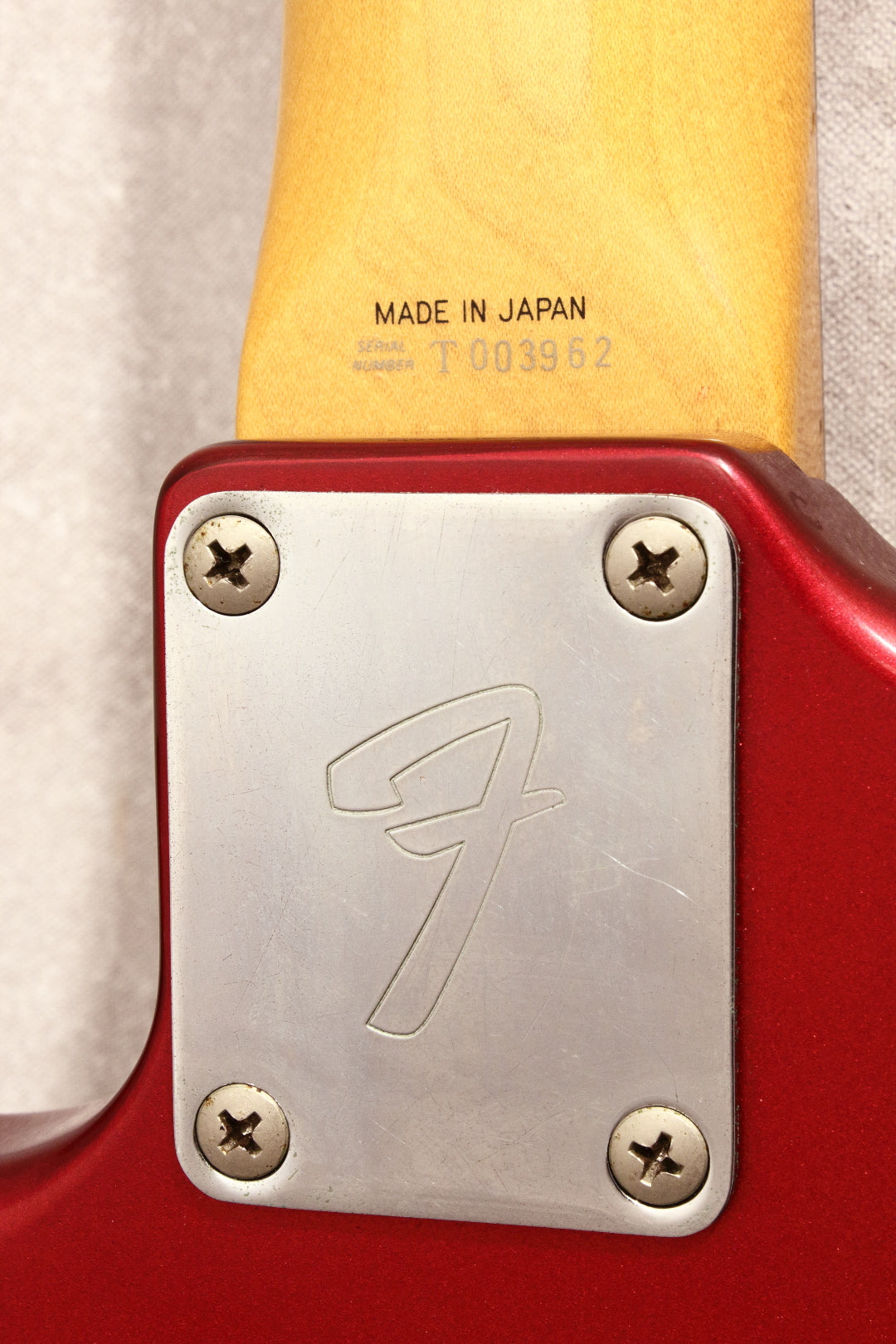 Fender Japan '66 Mustang MG66-65 Candy Apple Red 1996