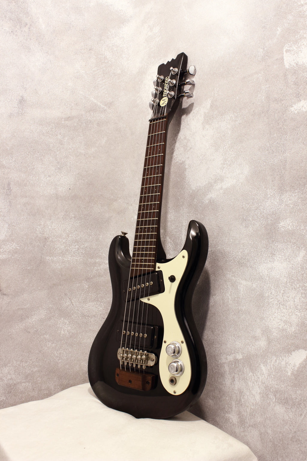 Mosrite Mini Octave Guitar Black 1995