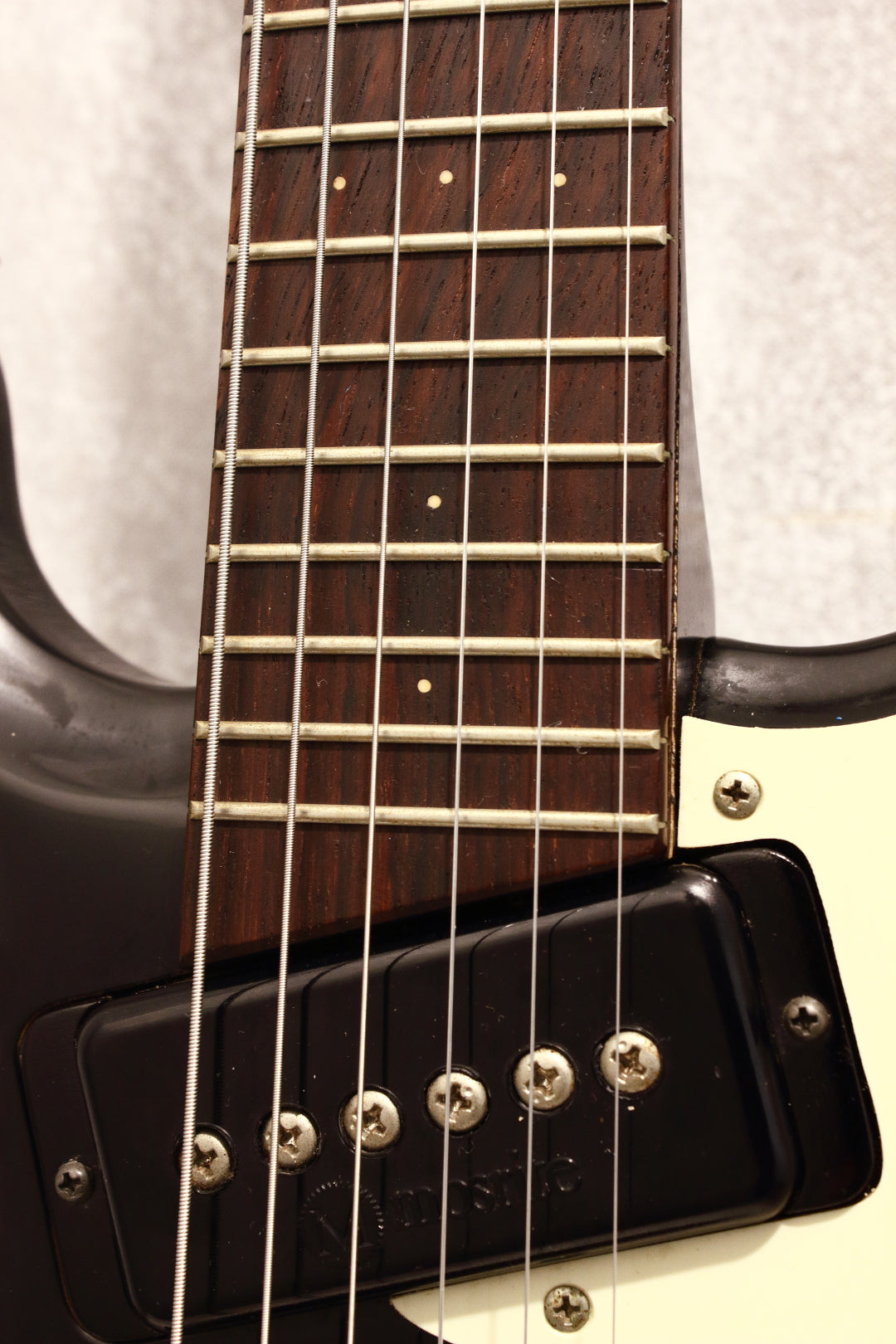 Mosrite Mini Octave Guitar Black 1995