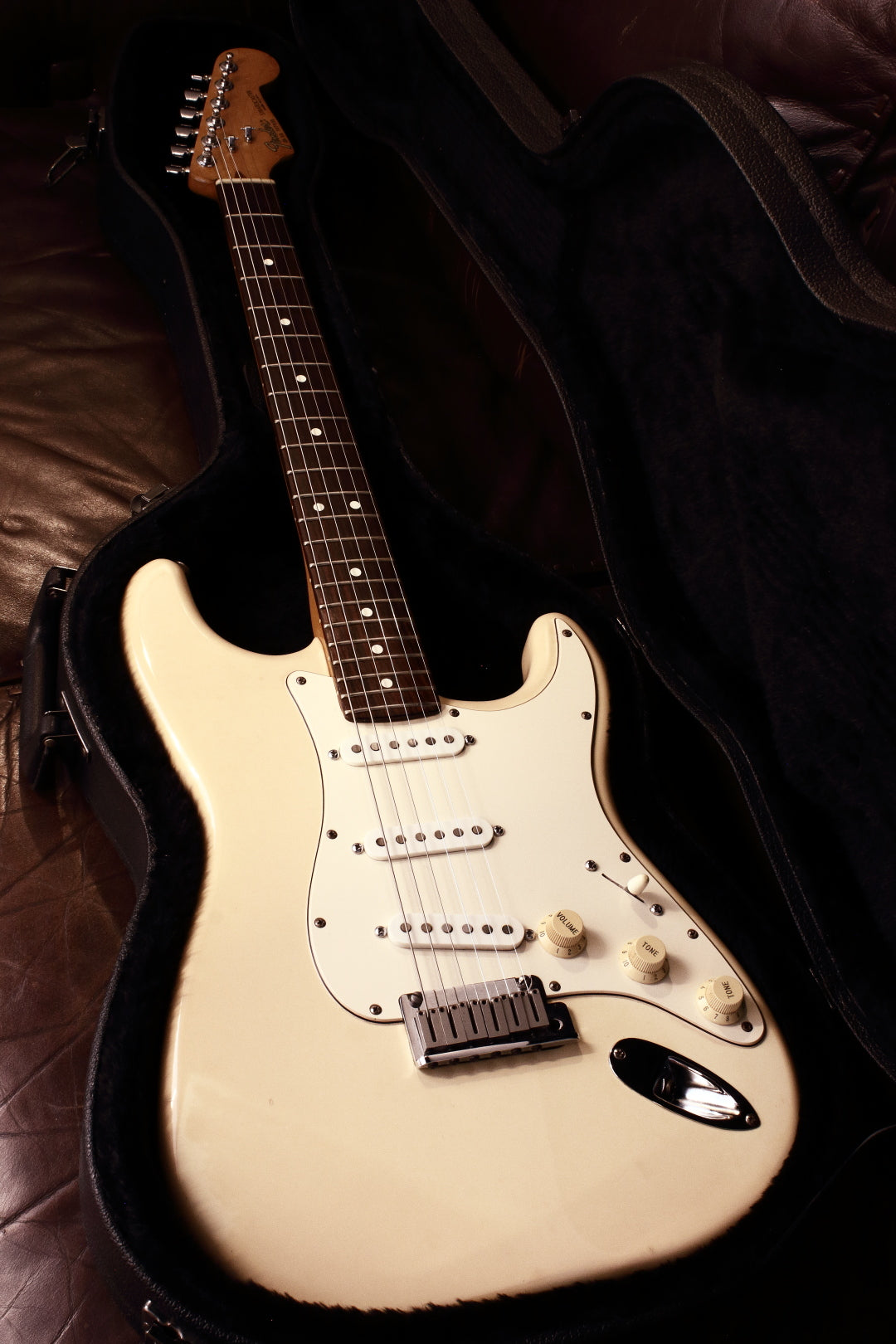 Fender American Standard Stratocaster Olympic White 1987