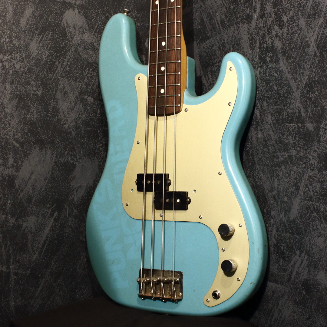 Squier Japan Precision Bass SPB-55 California Blue 1983 JV Serial