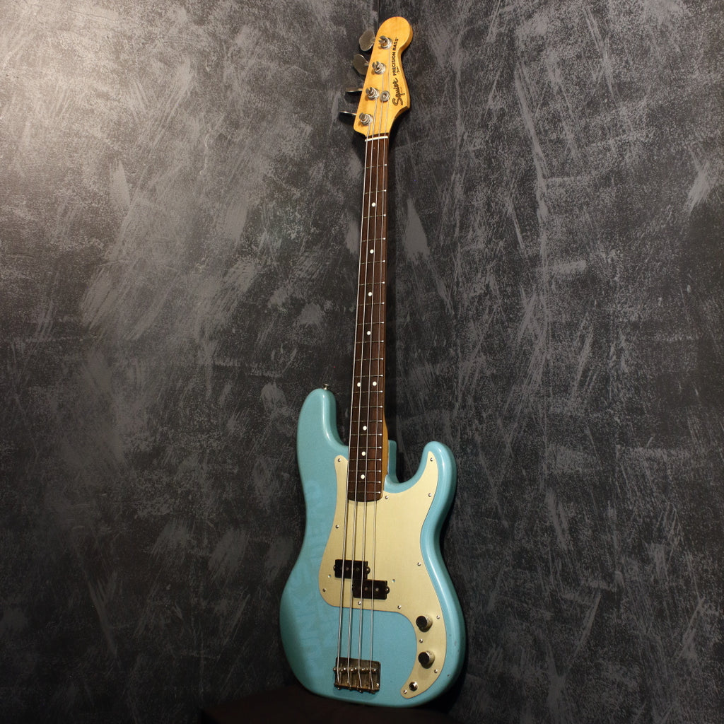 Squier Japan Precision Bass SPB-55 California Blue 1983 JV Serial