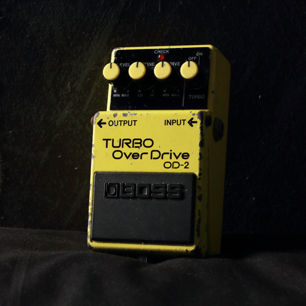 Boss OD-2 Turbo Overdrive Pedal Japan 1987