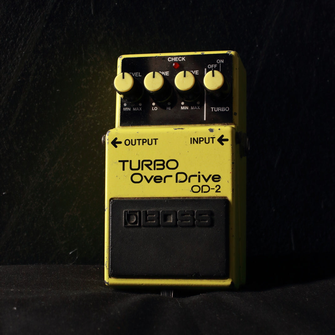 Boss OD-2 Turbo Overdrive Pedal MIJ 1986