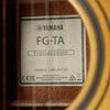 Yamaha FG-TA Transacoustic Vintage Natural 2020