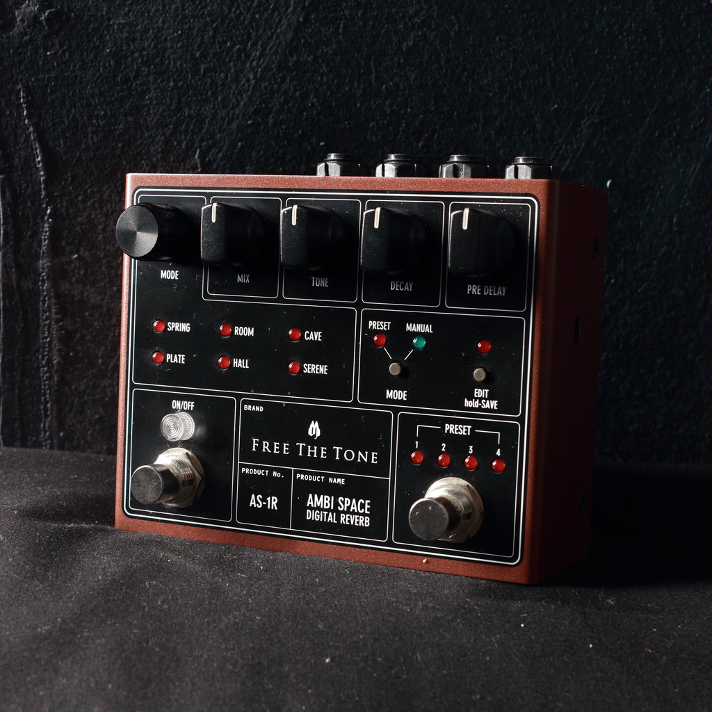 Free The Tone AS-1R Ambi Space Digital Reverb Pedal