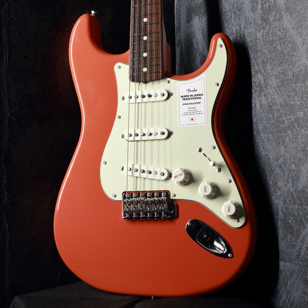 Fender Made in Japan Traditional 60s Stratocaster Fiesta Red 2021