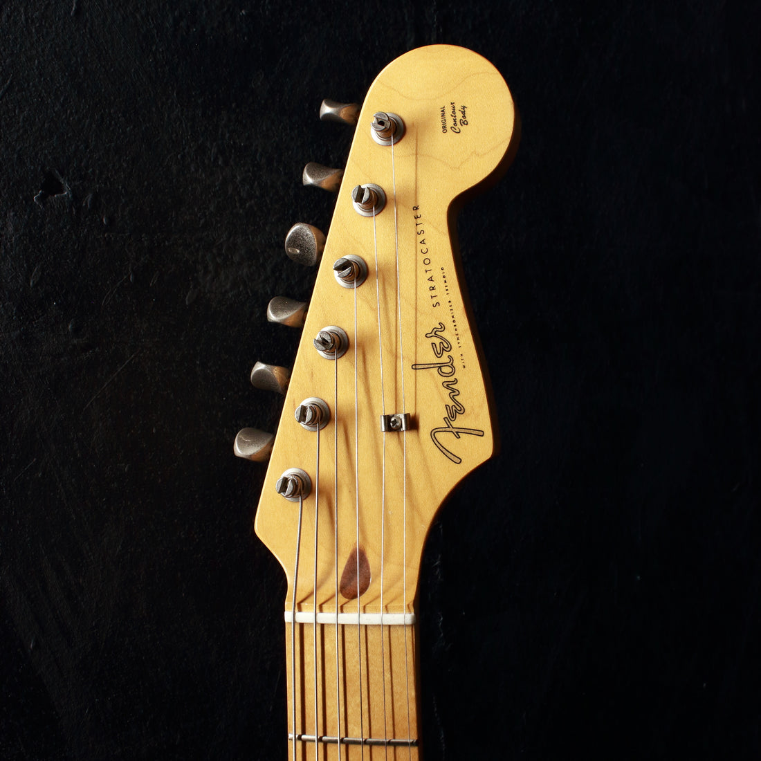 Fender Japan '57 Stratocaster ST57-55 Yellow White 1989