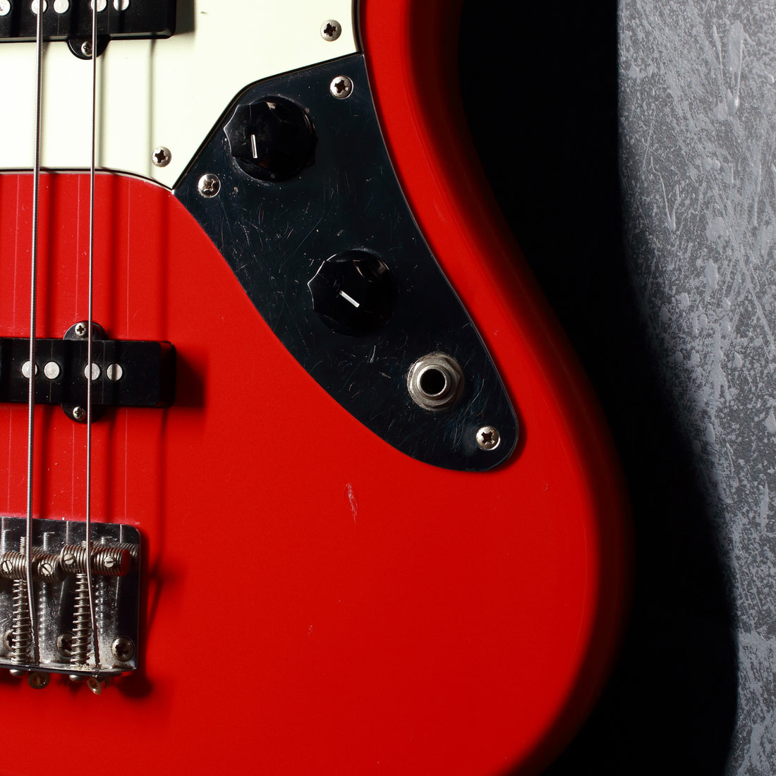 Fender Japan Jaguar Bass JAB Fiesta Red 2007