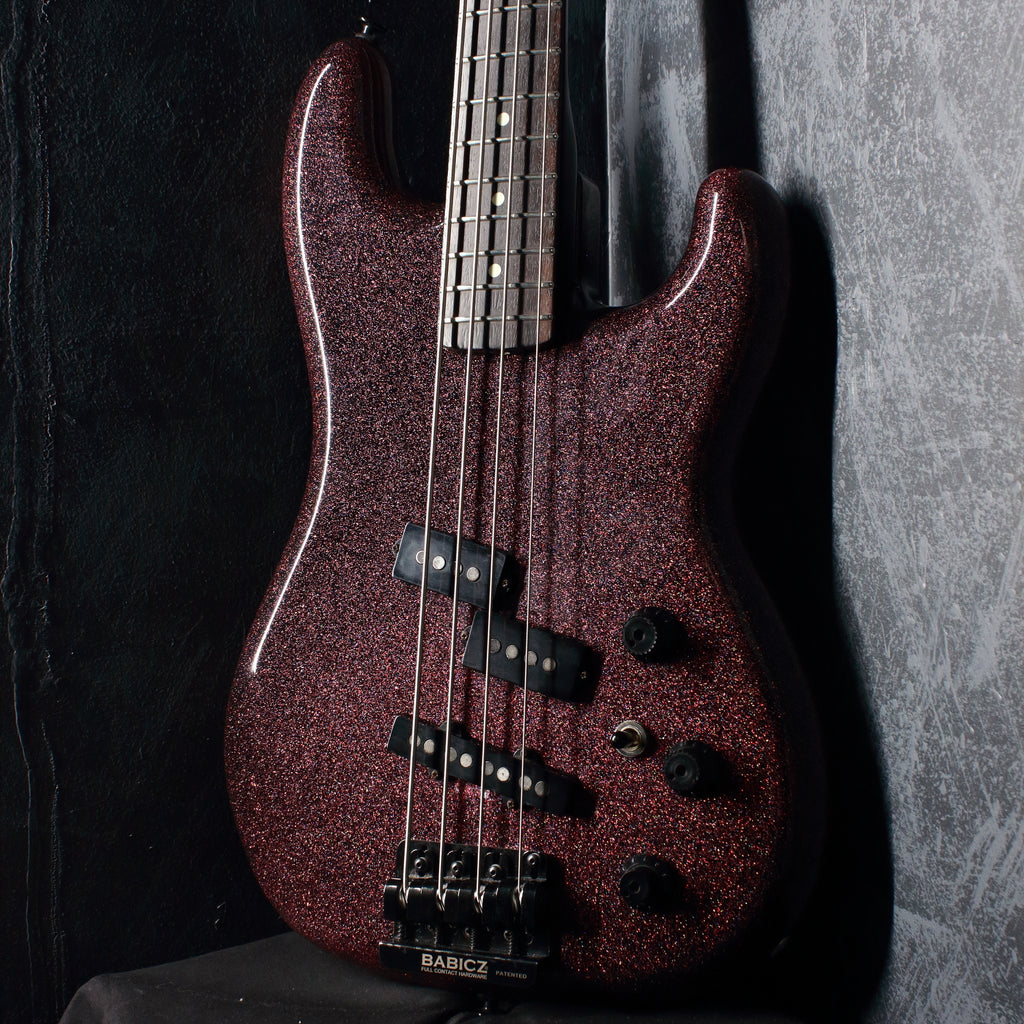 Fender Japan Jazz Bass Special PJ-535 Merlot Sparkle 1986