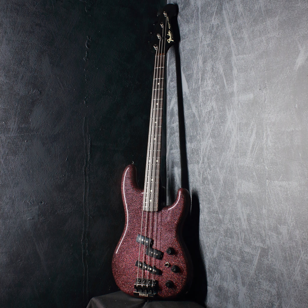 Fender Japan Jazz Bass Special PJ-535 Merlot Sparkle 1986