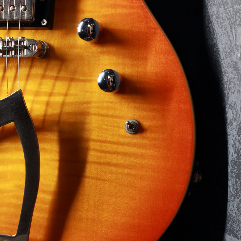 Hagstrom D2F Deluxe-F Mandarin Burst 2007