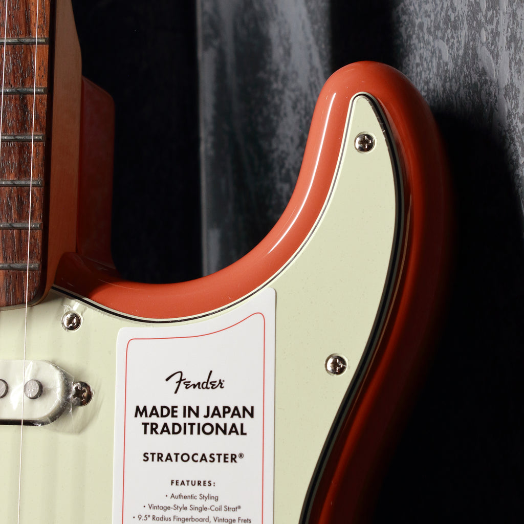 Fender Made in Japan Traditional 60s Stratocaster Fiesta Red 2021