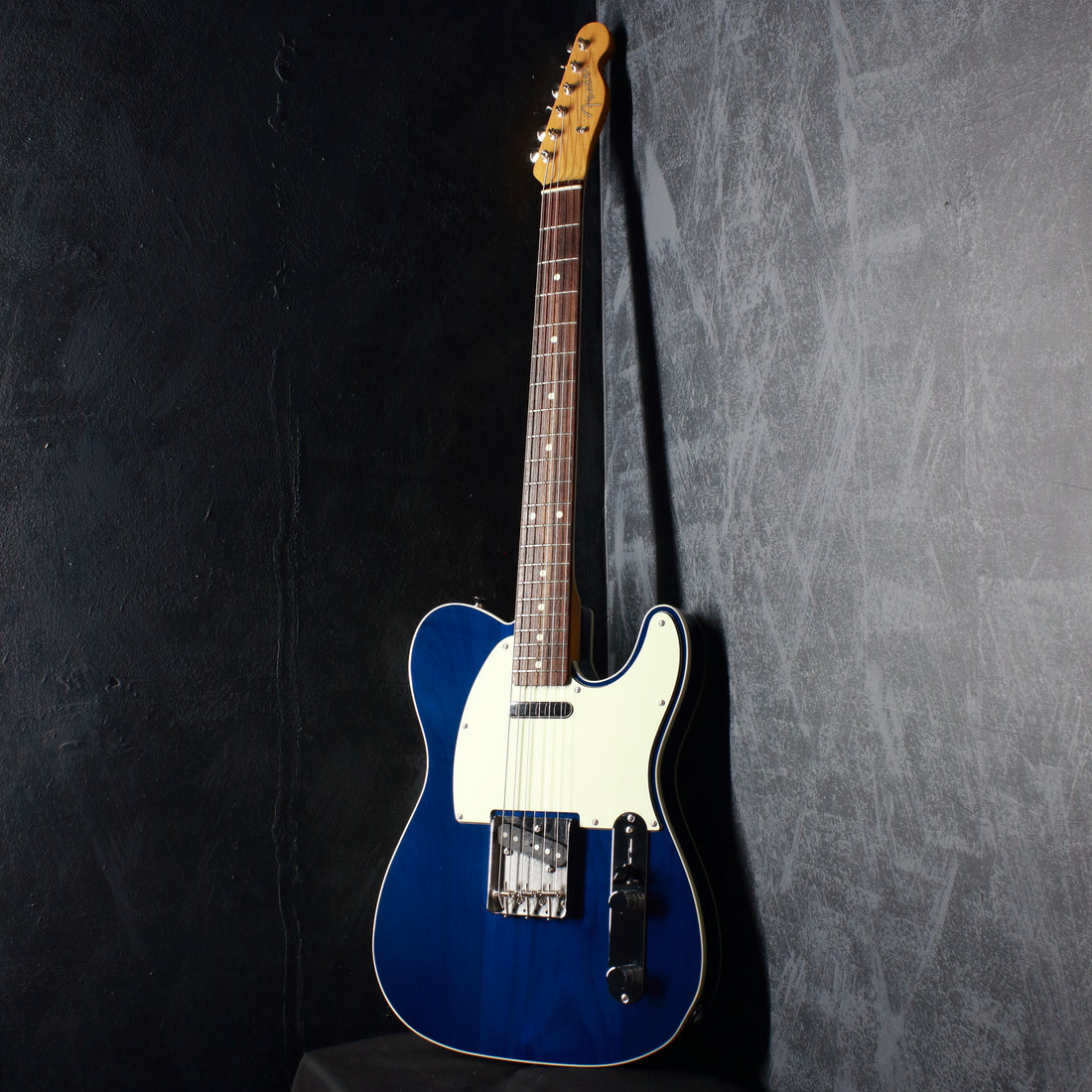 Fender Japan '62 Telecaster TL62B Bound Transparent Blue 2010