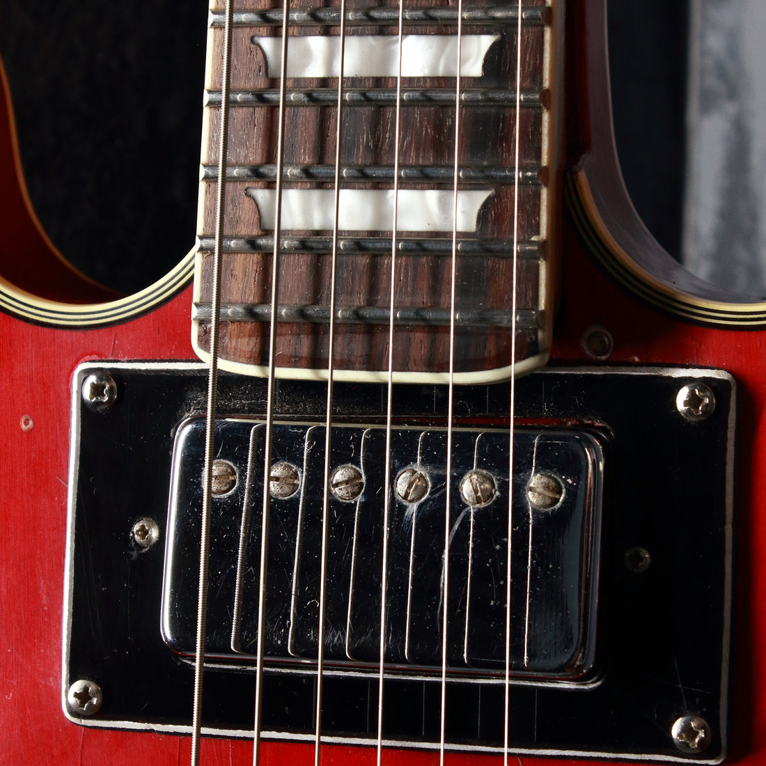 Greco EG200 Hollow Body Cherry Red 1971