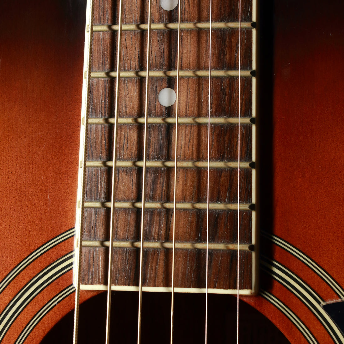 Takamine TD-27 Dreadnought Acoustic Sunburst 1983