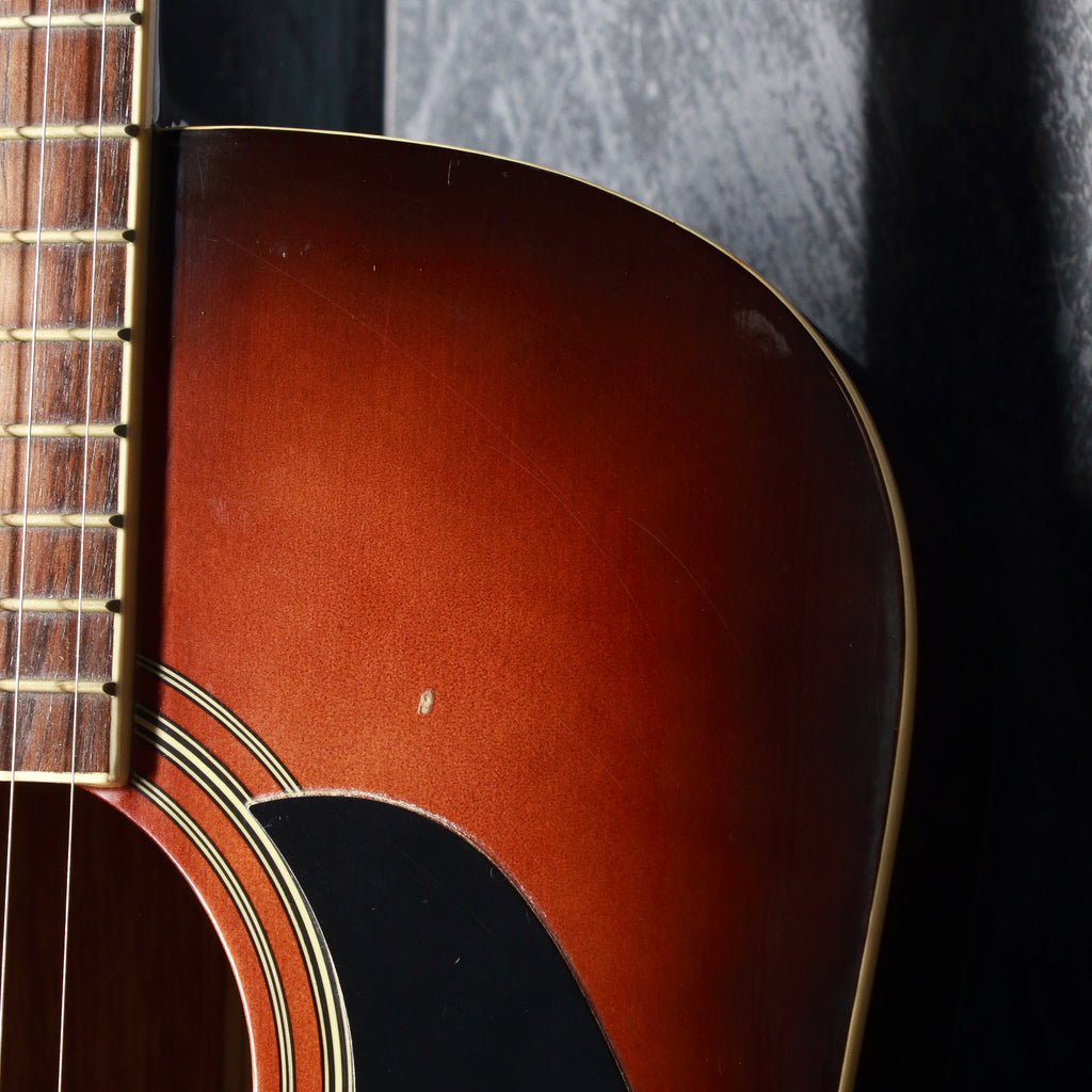 Takamine TD-27 Dreadnought Acoustic Sunburst 1983