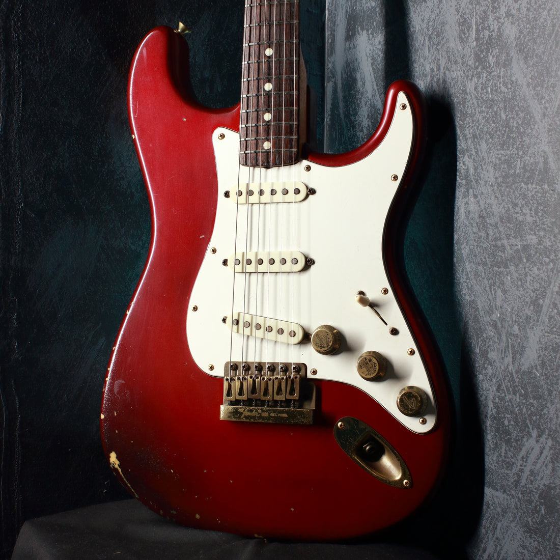 Fender The Strat Candy Apple Red 1981