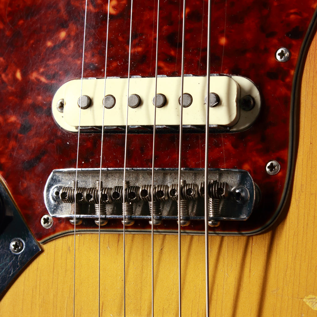 Fender Jaguar Left Handed Sunburst 1963