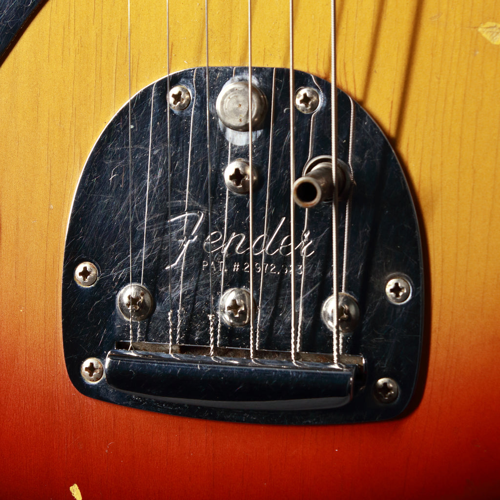 Fender Jaguar Left Handed Sunburst 1963