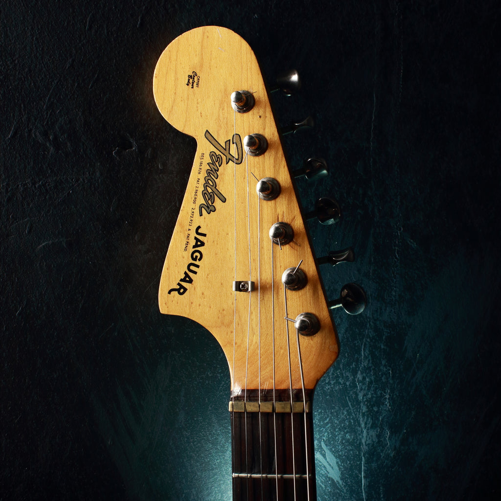 Fender Jaguar Left Handed Sunburst 1963