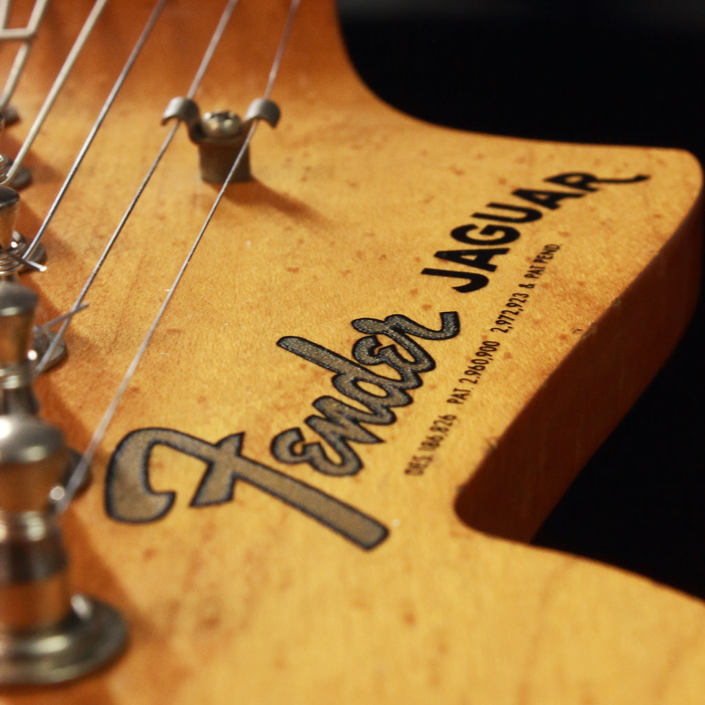 Fender Jaguar Left Handed Sunburst 1963