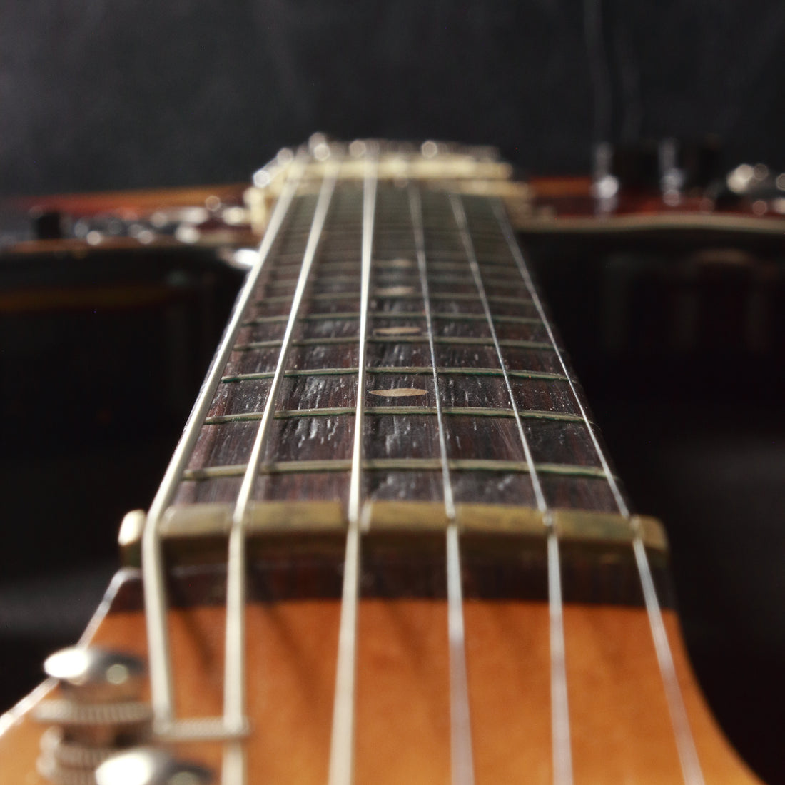 Fender Jaguar Left Handed Sunburst 1963